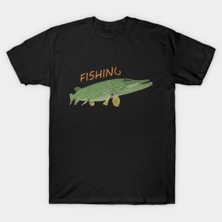 Northern Pike Fish T-Shirt